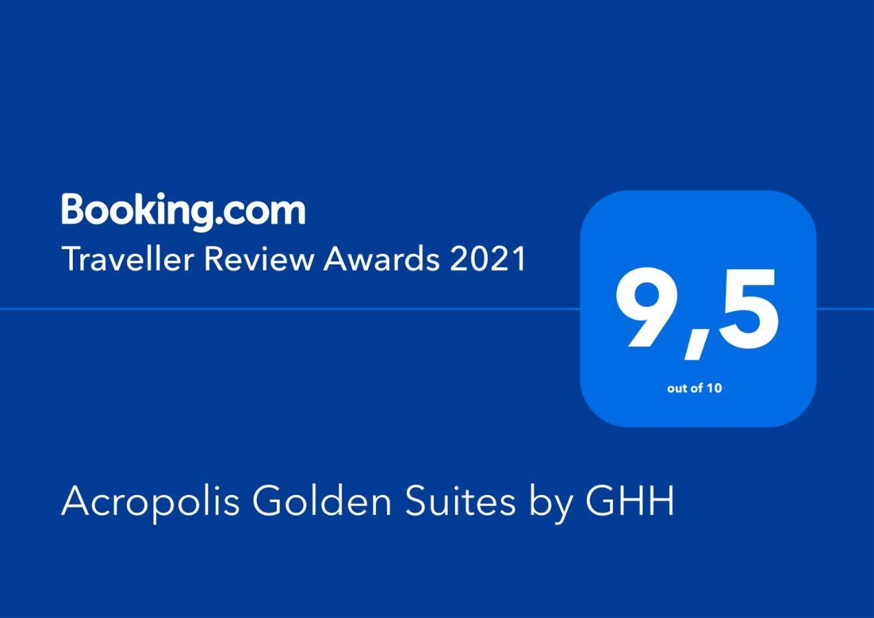 Acropolis Golden Suites By Ghh Athén Kültér fotó